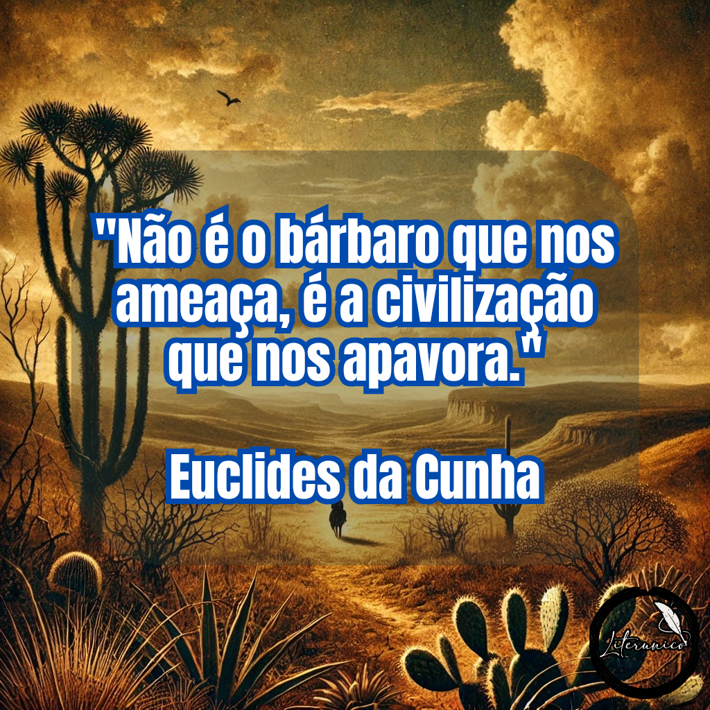 #Bom dia!

Palavra do dia:
#𝕊𝔼ℝ𝕋Ã𝕆

Frase do dia:
"Não é o bárbaro que nos ameaça, é a civilização que nos apavora."
— Euclides da Cunha 

Datas comemorativas de hoje, 20 de janeiro de 2025:

Dia Nacional do Fusca
Dia Nacional do Farmacêutico

Aniversariante:

Euclides da Cunha (1866) — Escritor, jornalista e engenheiro brasileiro, autor de "Os Sertões".