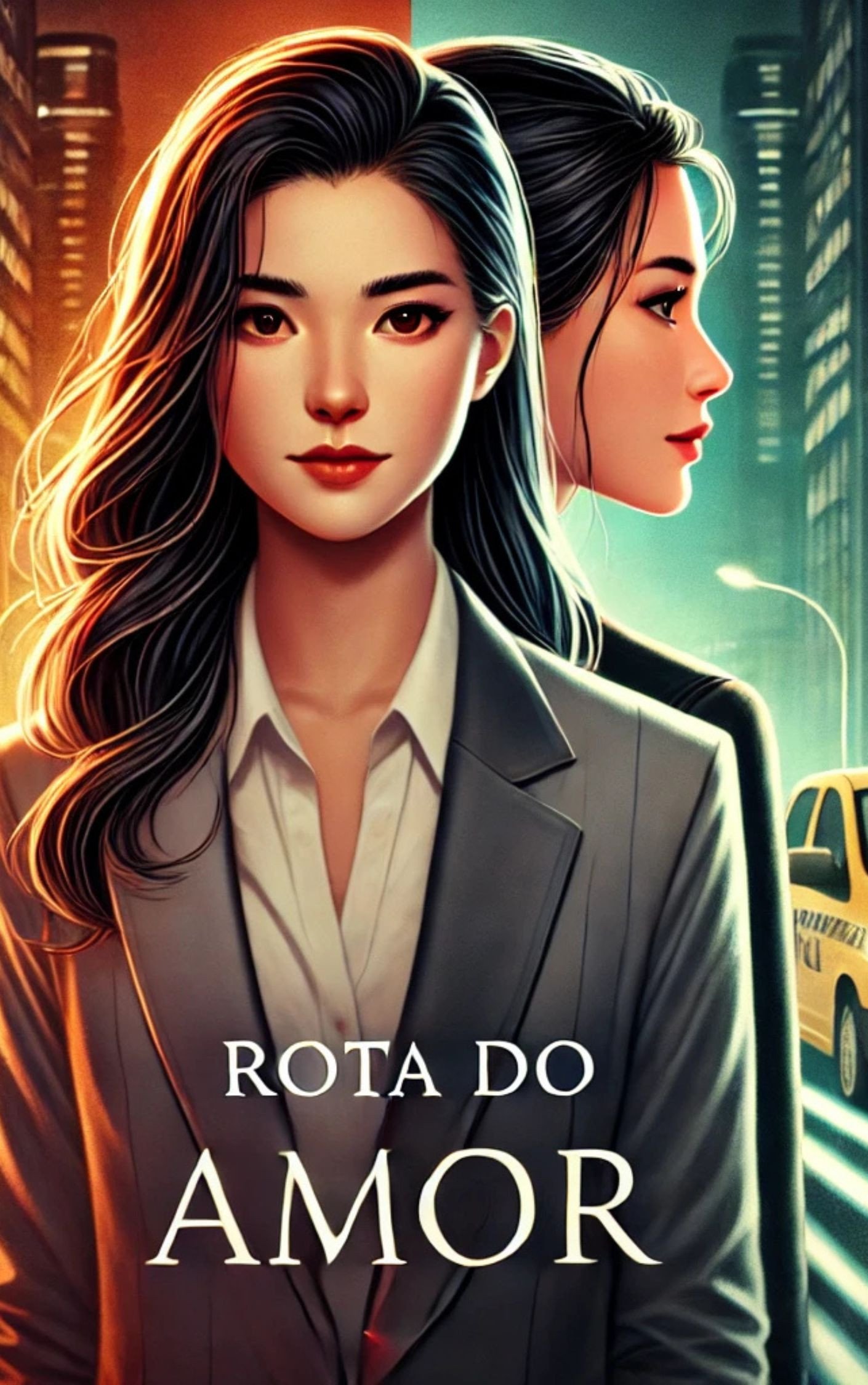 Vou me arriscar. Esse é o meu primeiro livro "Rota do Amor".  O livro tem de tudo um pouco: Romance, trama, Cenas Hot (mesmo), Suspense. E sim, ele está sendo construído aos poucos, capitulo a capitulo. Na verdade, já passamos dos 150 capítulos. 
Teria muitos definições sobre esse livro mas acho que a melhor delas, é que é uma história de resiliência que caminha devagar e vai te apresentando aos poucos os personagens como se você os conhecesse pessoalmente. Depois de um tempo, Yumi a personagem principal já te conquistou por completo e se tornará a sua melhor amiga. 
Ah mas todo livro precisa de uma sinopse. Fato! Vou dizer que a minha é Yumi Takahara, uma mulher fechada a vida e focada em negócios, um dia se sente desafiada por uma motorista de aplicativo chamada Mei Lin e inicia uma grande busca por respostas.  Sabe aquele romance gostosinho de ler que você torce, se revolta, se encanta, perde o ar e continua lendo? Pois bem, espero que gostem porque está sendo um desafio, nem sabia que conseguiria escrever um livro. 
Sejam bem vindos e espero de fato que eu consiga pagar quem sabe uma conta com ele.