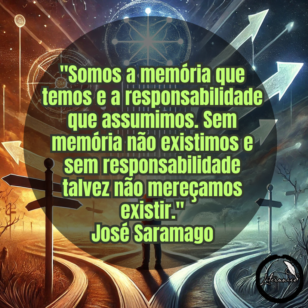 #Bom dia!

Palavra do dia:
#ℝ𝔼𝕊ℙ𝕆ℕ𝕊𝔸𝔹𝕀𝕃𝕀𝔻𝔸𝔻𝔼

Frase do dia:
"Somos a memória que temos e a responsabilidade que assumimos. Sem memória não existimos e sem responsabilidade talvez não mereçamos existir."
— José Saramago

Datas comemorativas de hoje, 28 de janeiro de 2025:

Dia Internacional da Proteção de Dados — Criado para conscientizar sobre a privacidade e a segurança das informações digitais.

Dia Nacional do Comércio Exterior — Celebrando a importância do comércio internacional para o desenvolvimento econômico.

Aniversariantes:

José Saramago (1922) — Escritor português, vencedor do Prêmio Nobel de Literatura, autor de obras como Ensaio sobre a Cegueira e O Evangelho Segundo Jesus Cristo.

Arthur Rubinstein (1887) — Pianista polonês, considerado um dos maiores intérpretes de Chopin.

Jackson Pollock (1912) — Pintor norte-americano, referência no movimento do expressionismo abstrato.