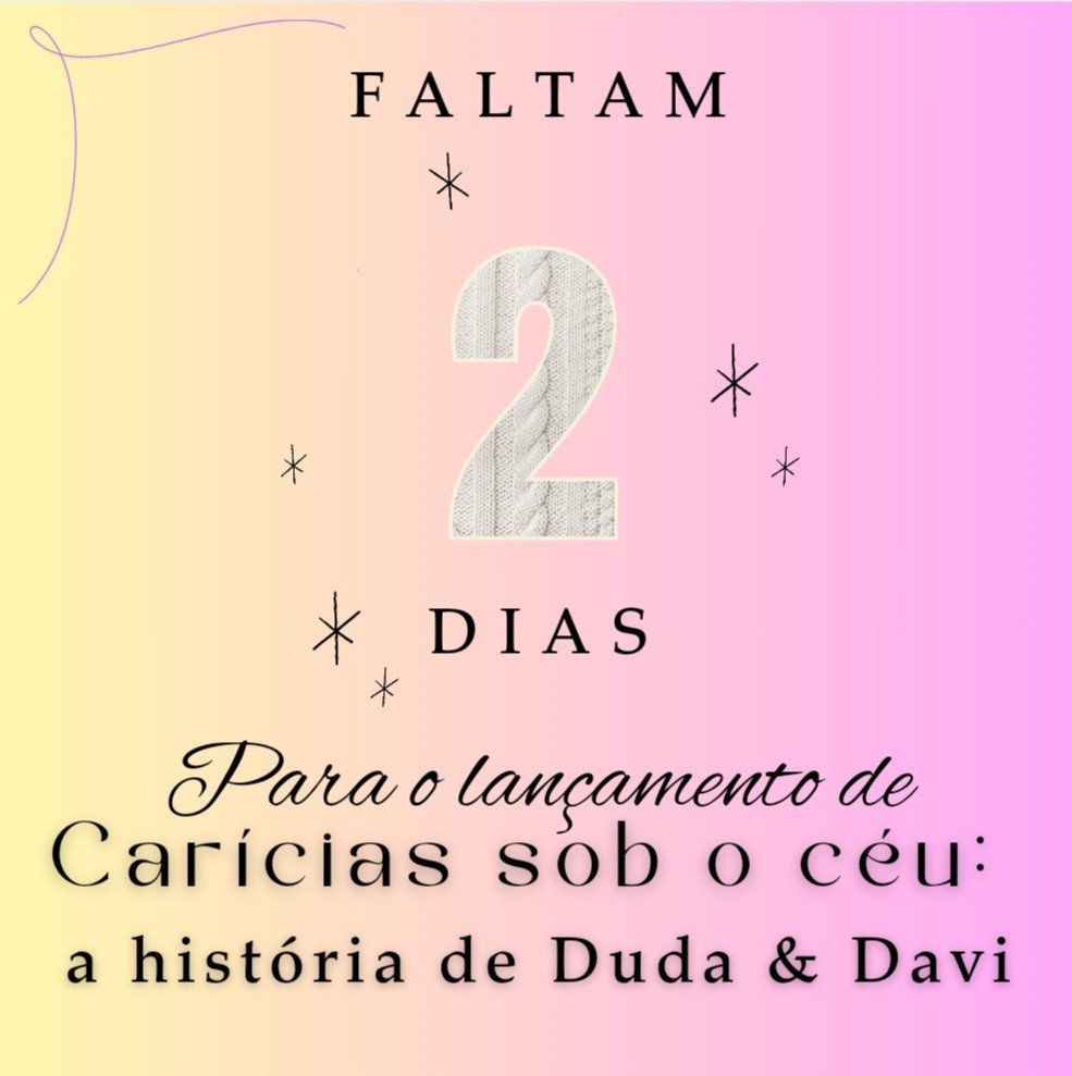 Depois de amanhã! 😱😱😱

#Duda&Davi
#lançamento