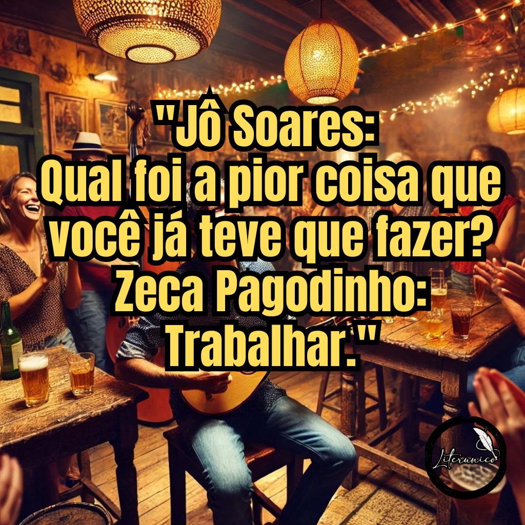 #Bom dia!

Palavra do dia:
#𝔽ℝ𝔸𝕋𝔼ℝℕ𝕀𝔻𝔸𝔻𝔼

Pensamento do dia:
"Jô Soares: Qual foi a pior coisa que você já teve que fazer?
Zeca Pagodinho: Trabalhar."

Datas comemorativas de hoje, 4 de fevereiro de 2025:

Dia Mundial de Combate ao Câncer
Dia Internacional da Fraternidade Humana

Aniversariantes:

Almeida Garrett (1799)
Isabel Perón (1931)
Zeca Pagodinho (1959)
Sabrina Sato (1981)