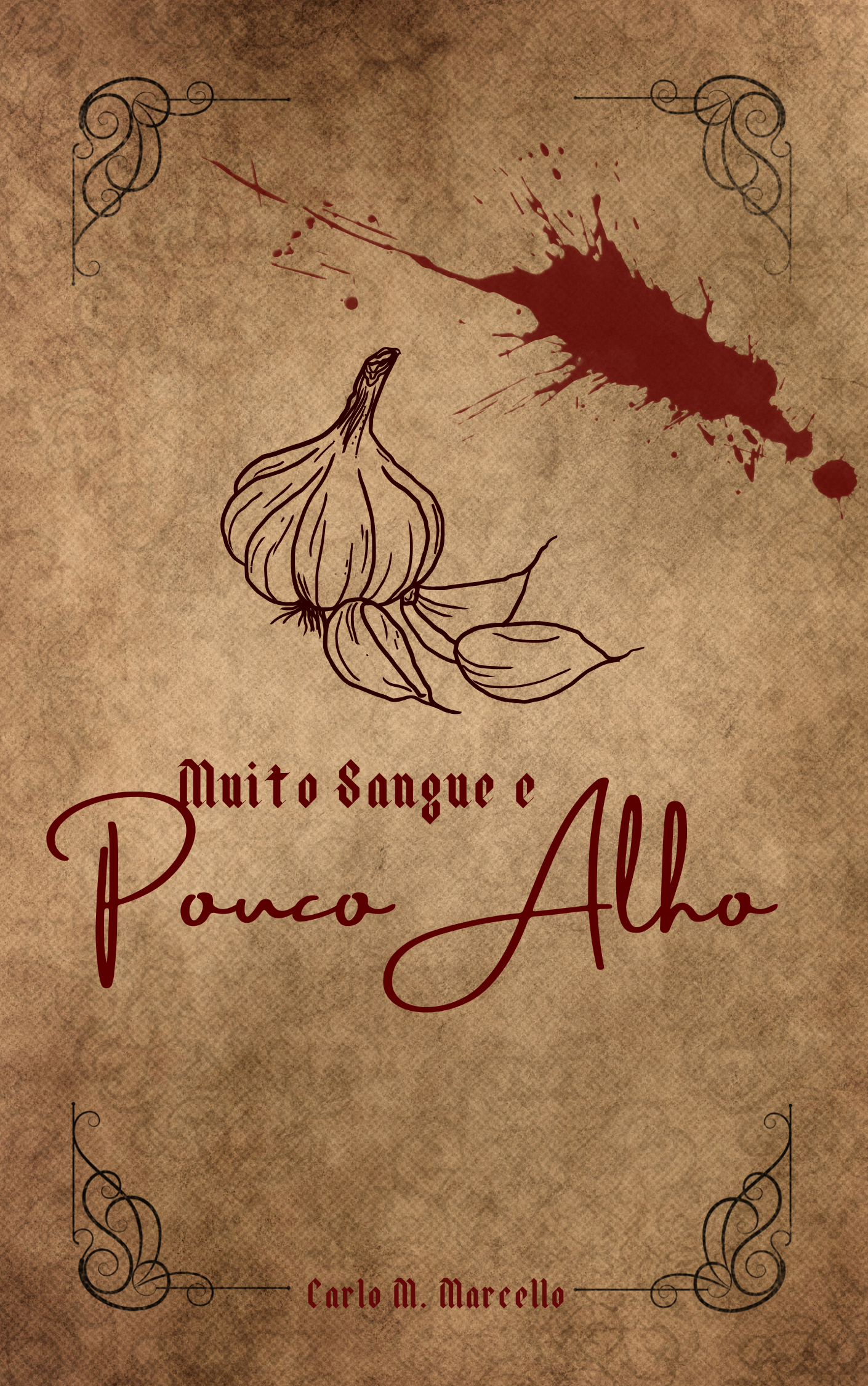#Desafio dos 365 dias, dia 39:

É AMANHÃ!

Agora que você conhece os personagens que mais aparecerão nos primeiros capítulos, amanhã postarei o primeiro capítulo da história Muito Sangue e Pouco Alho!

Os primeiros 3 capítulos serão gratuitos. Após isso, cada capítulo terá um preço simbólico, apenas para me motivar a manter a escrita.

Espero muito que vocês gostem dessa história.
