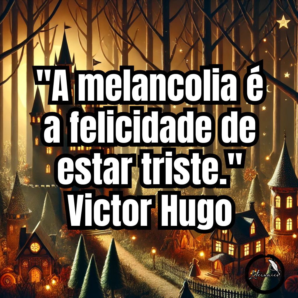 #Bom dia!

Palavra do dia:
#𝕄𝔼𝕃𝔸ℕℂ𝕆𝕃𝕀𝔸

Frase do dia:
"A melancolia é a felicidade de estar triste."
— Victor Hugo

Datas comemorativas de hoje, 26 de fevereiro de 2025:

Dia do Comediante
Dia de Contar um Conto de Fadas

Aniversariantes:

Christopher Marlowe (1564)
Victor Hugo (1802)
Levi Strauss (1829)
Buffalo Bill (1846)
Johnny Cash (1932)
Erykah Badu (1971)