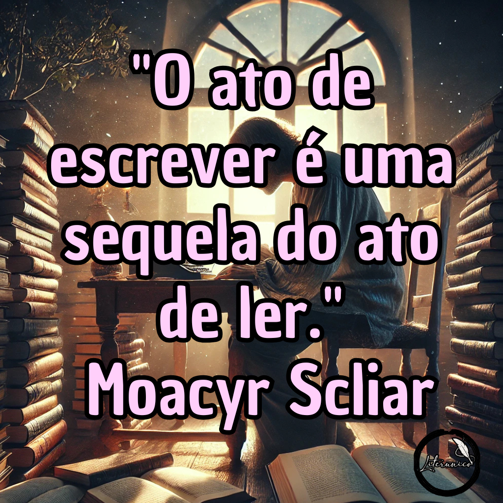 #Bom dia!

Palavra do dia:
#𝔼𝕊ℂℝ𝕀𝕋𝔸

Frase do dia:
"O ato de escrever é uma sequela do ato de ler."
— Moacyr Scliar

Datas comemorativas de hoje, 27 de fevereiro de 2025:

Dia Nacional do Livro Didático
Dia do Agente Fiscal da Receita Federal

Aniversariantes:

John Steinbeck (1902)
Henry Wadsworth Longfellow (1807)
Moacyr Scliar (1937)
Elizabeth Taylor (1932)
Chelsea Clinton (1980)