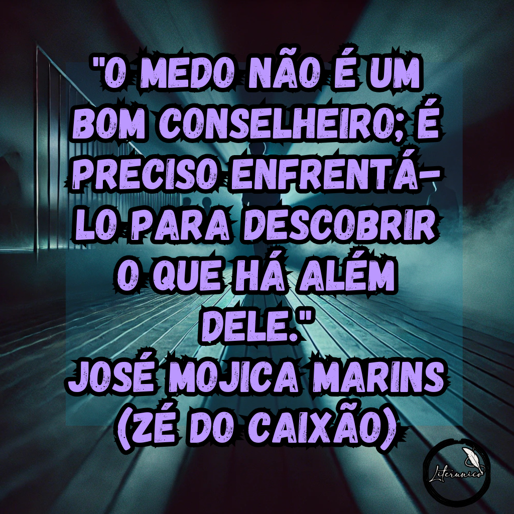 #Bom dia!

Palavra do dia:
#𝕄𝕖𝕕𝕠

Frase do dia:
"O medo não é um bom conselheiro; é preciso enfrentá-lo para descobrir o que há além dele." — José Mojica Marins (Zé do Caixão)

Datas comemorativas de hoje, 13 de março de 2025:

Dia do Programador

Dia do Agrônomo

Aniversariantes:

Zé do Caixão (José Mojica Marins) (1936-2020)

Chico Science (1966-1997)

Luan Santana (1991)

Emile Hirsch (1985)

William H. Macy (1950)

Neil Sedaka (1939)