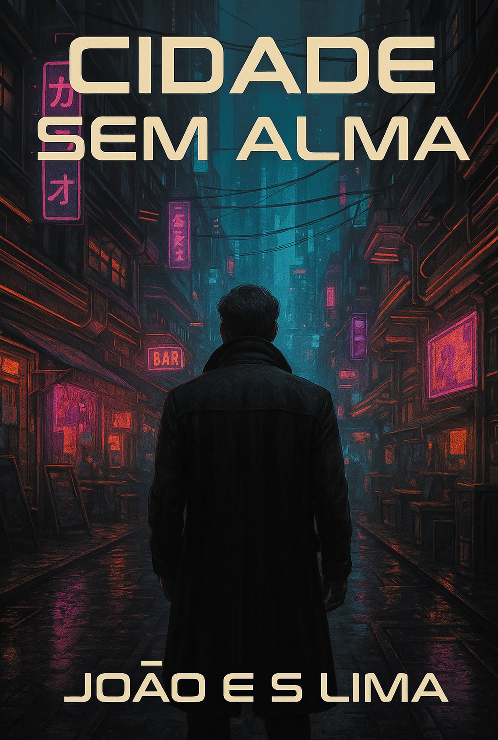 Marcus apertou a mandíbula, mas não teve forças para discutir. Ele sabia que ela estava certa. O desgaste físico e mental cobrava seu preço, e insistir em continuar acordado só tornaria tudo mais difícil.
Ele passou a mão pelo pescoço e suspirou.
— Faz tempo que não paro pra realmente descansar.
Maya assentiu devagar, como se entendesse mais do que estivesse dizendo.
— Então para. Nem que seja por algumas horas.
      Marcus finalmente cedeu, sentando-se no sofá. Ele olhou para Maya uma última vez, como se procurasse algo nos olhos dela, mas encontrou apenas compreensão. Sem mais palavras, ele se deitou, sentindo os músculos protestarem com o movimento.
O apartamento ficou em silêncio.
       Maya permaneceu onde estava, de braços cruzados, observando os letreiros lá fora, perdida em pensamentos. Depois de um tempo, sem perceber, acabou cochilando também, encostada na poltrona.
O descanso deles durou pouco.
        Marcus foi despertado pelo zumbido agudo de uma notificação no holorelógio.
       Algo aconteceu.