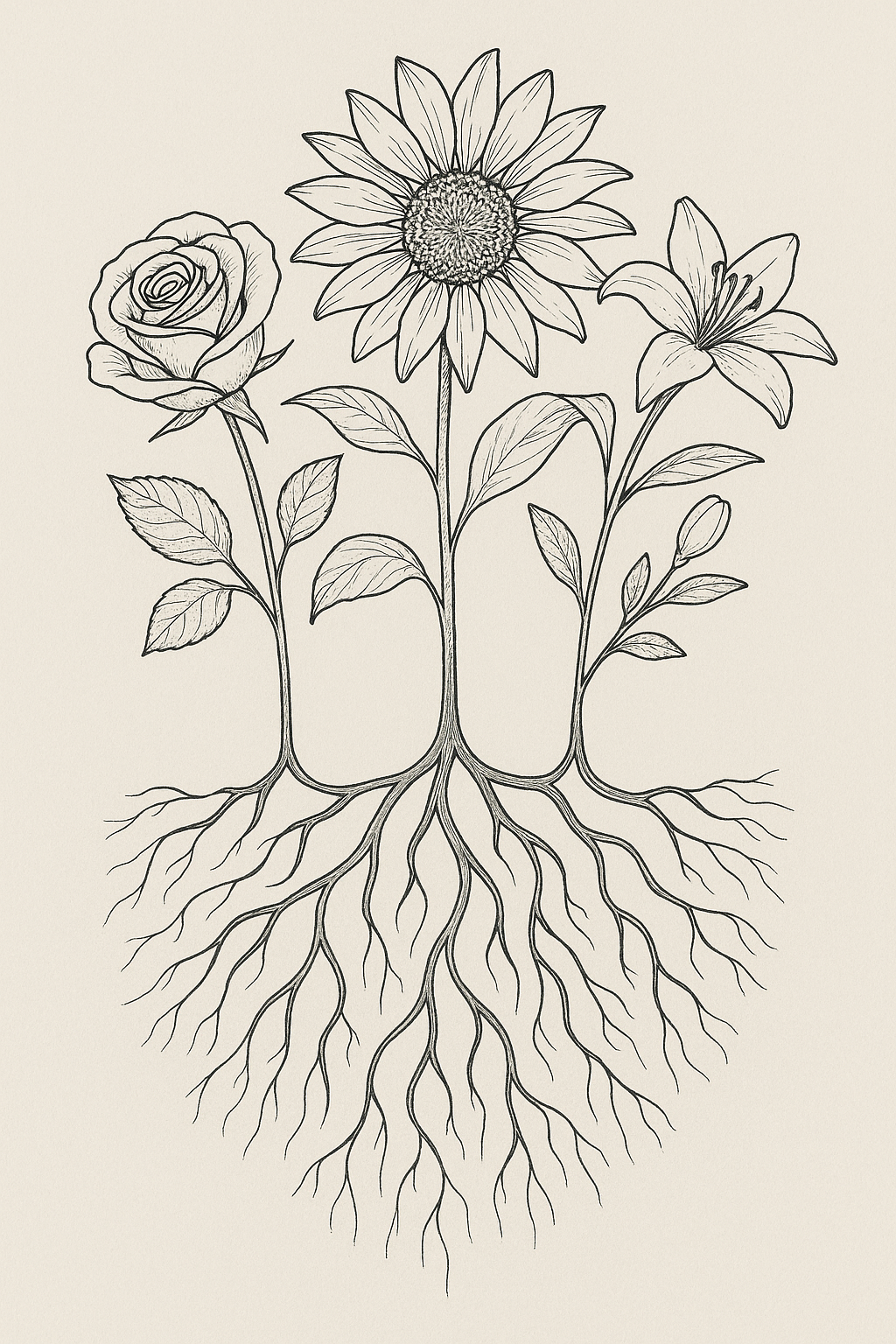 Raízes 

Eu queria ter
O perfume das rosas
A energia dos Girassóis
A delicadeza dos Lírios 
A beleza dos Jasmins 

Mas eu sou só eu
E eu nasci assim
Tão profunda quanto raízes 
Sou o jardim em mim.

#desafio 365/110