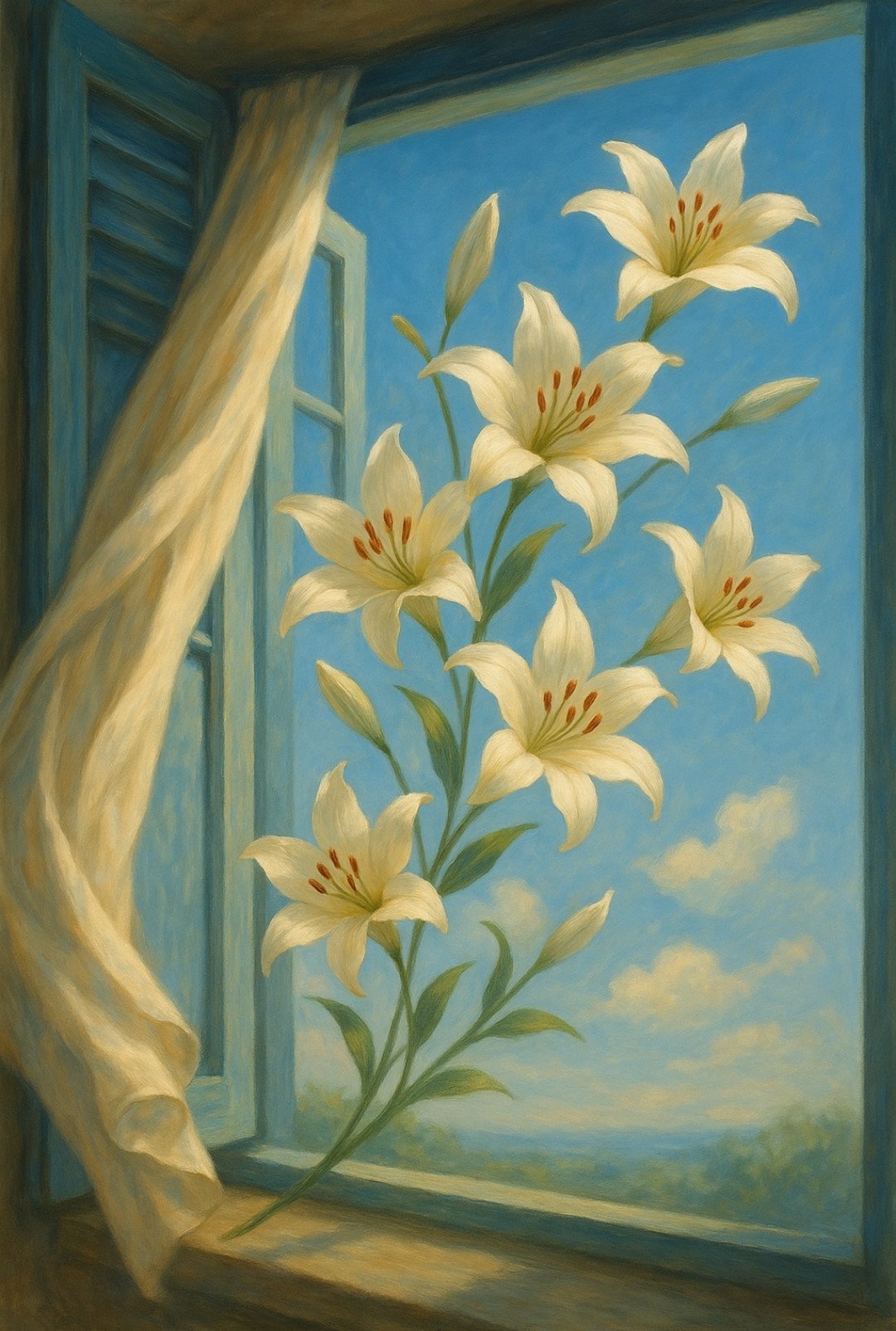 Sobre Voos e Flores

Sara gostava de criar
Ditados pouco convencionais
Que refletissem, pensava,
Sua forma liberta
E humorada 
De saborear a vida.

Sentia-se muito bem
Com isso:

"Sobre engolir sapos:
               Focar menos o aperto
               De gargalo,
               E mais a abertura
               Da gargalhada", dizia.

Gostava, ainda,
De tornar mais leve
A vida dos outros:

"Mais belo que
               Um voo solitário,
               É uma revoada
               De felicidades".

Um dia, porém,
Emudeceu.

O amor bateu tão forte
O desejo gritou tão alto
Que Sara, de repente,
Não se ouvia mais...

E o coração, antes leve,
Afundou-se inquieto,
Transbordando
(Receoso)
Das mais loucas
Vontades...

Mas seu amor,
Percebendo aquele medo
Que a impedia de voar,
Pousou ao seu lado.

E a presenteou
Inusitadamente
Com uma flor de plástico.

Silêncio.

Com o coração pesado,
Não houve espaço
Para a compreensão...

E ele a tomou pela mão,
E, pássaro,
Gorgeou em seu ouvido:

"Para viver seus sonhos,
               Dê lírios..."

O riso
pulverizou
Seus grilhões

O beijo 
A afastou
Da prisão

Seu coração-gaiola
Se abriu

E os amantes
Levantaram voo
De mãos dadas,

Em meio à nova
Revoada

Dos mais leves e densos
(Floridos ao vento)
Desejos.

Alberto Busquets.

#Desafio 116