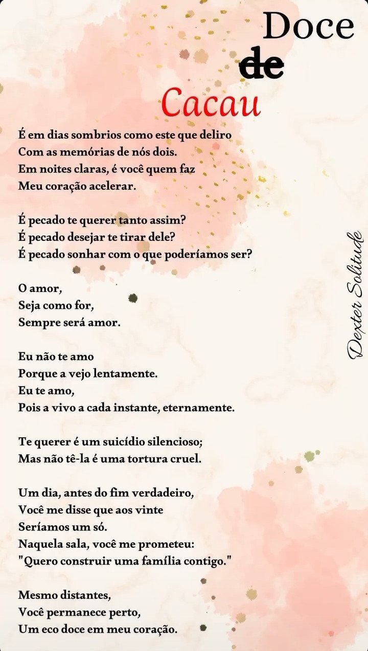 Doce Cacau.