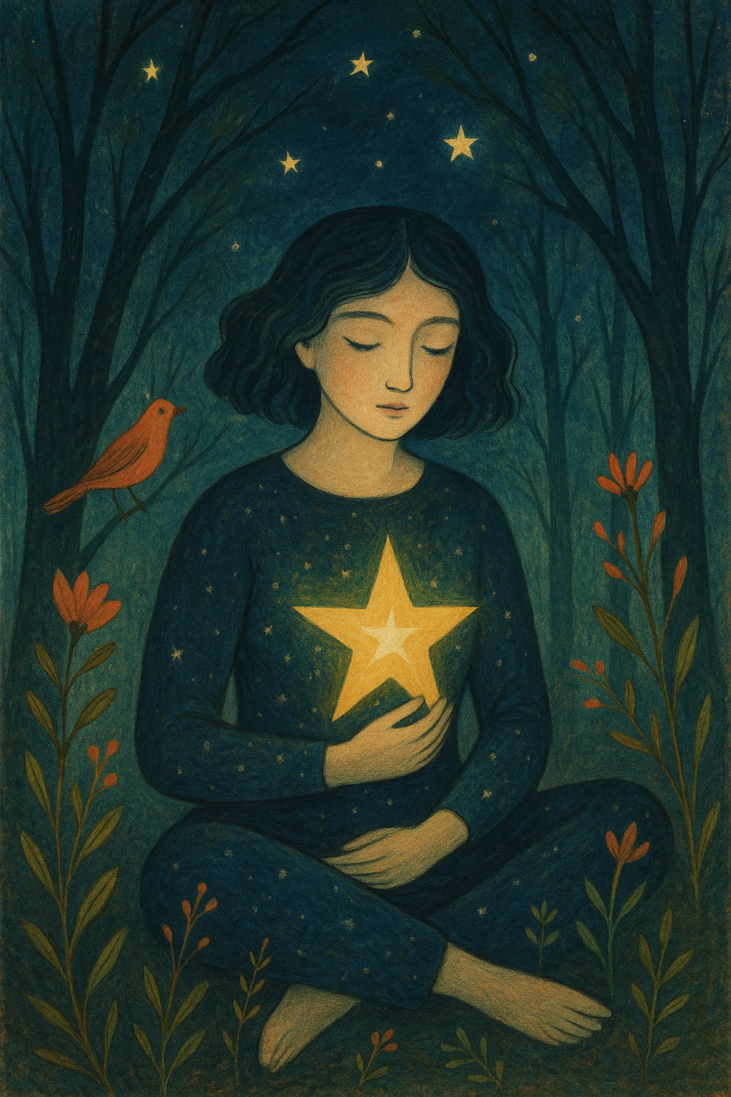 Assim como as estrelas,
tem coisas
que são mais fáceis 
de enxergar no escuro.

Às vezes eu recuo,
fico recluso,
apago as luzes em mim
para enxergar, enfim,
aquilo que estava oculto.

As respostas sempre vem,
quando eu paro e escuto
o silêncio que há também 
aqui, no meu escuro.

Há um universo oculto 
em mim.

#desafio 365/184