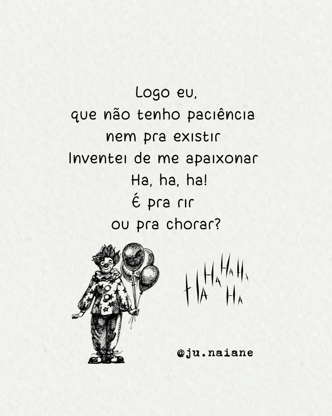 Melhor escrever do que coringar 😅

#desafio 365/215