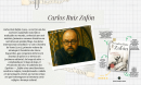 Guardião de mistérios literários e cidades encantadas. 📚✨
Carlos Ruiz Zafón conquistou o mundo com narrativas cheias de suspense, emoção e magia, onde livros e memórias se tornam protagonistas inesquecíveis. Sua escrita é um tributo eterno ao poder da literatura.

O labirinto dos espíritos: <a href="https://www.literunico.com.br/books/1274">Aqui!</a>

#literunico #CarlosRuizZafón #literatura