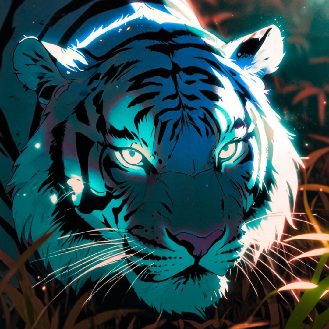 Tigre-Azul