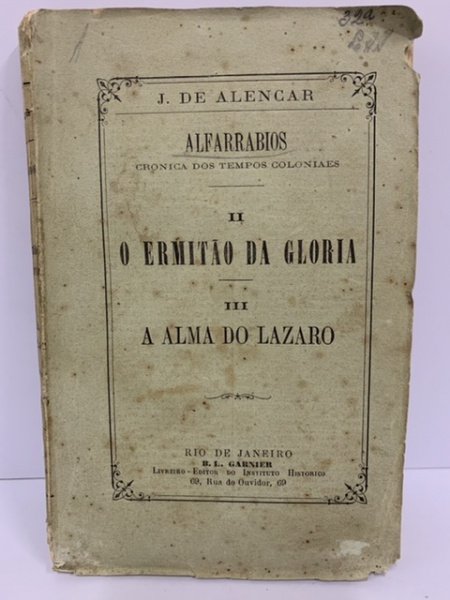 Alfarrábios: O Ermitão da Glória